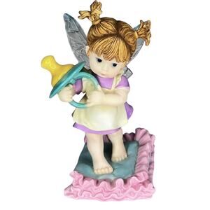 My Little Kitchen Fairies Baby BINKIE FAIRIE Nursery Figure Acrylic Fairy Wings